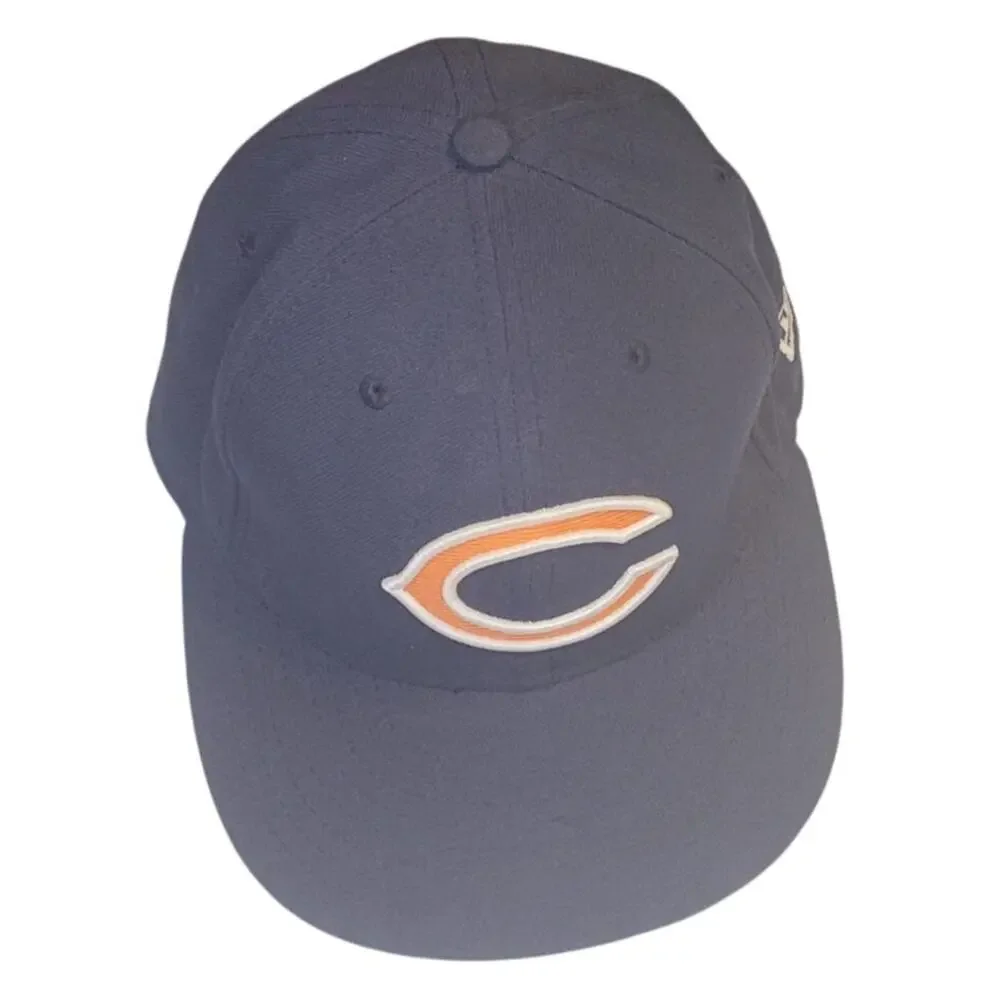 VTG New Era Chicago Bears GSH Fitted Hat 6 7/8 Retro